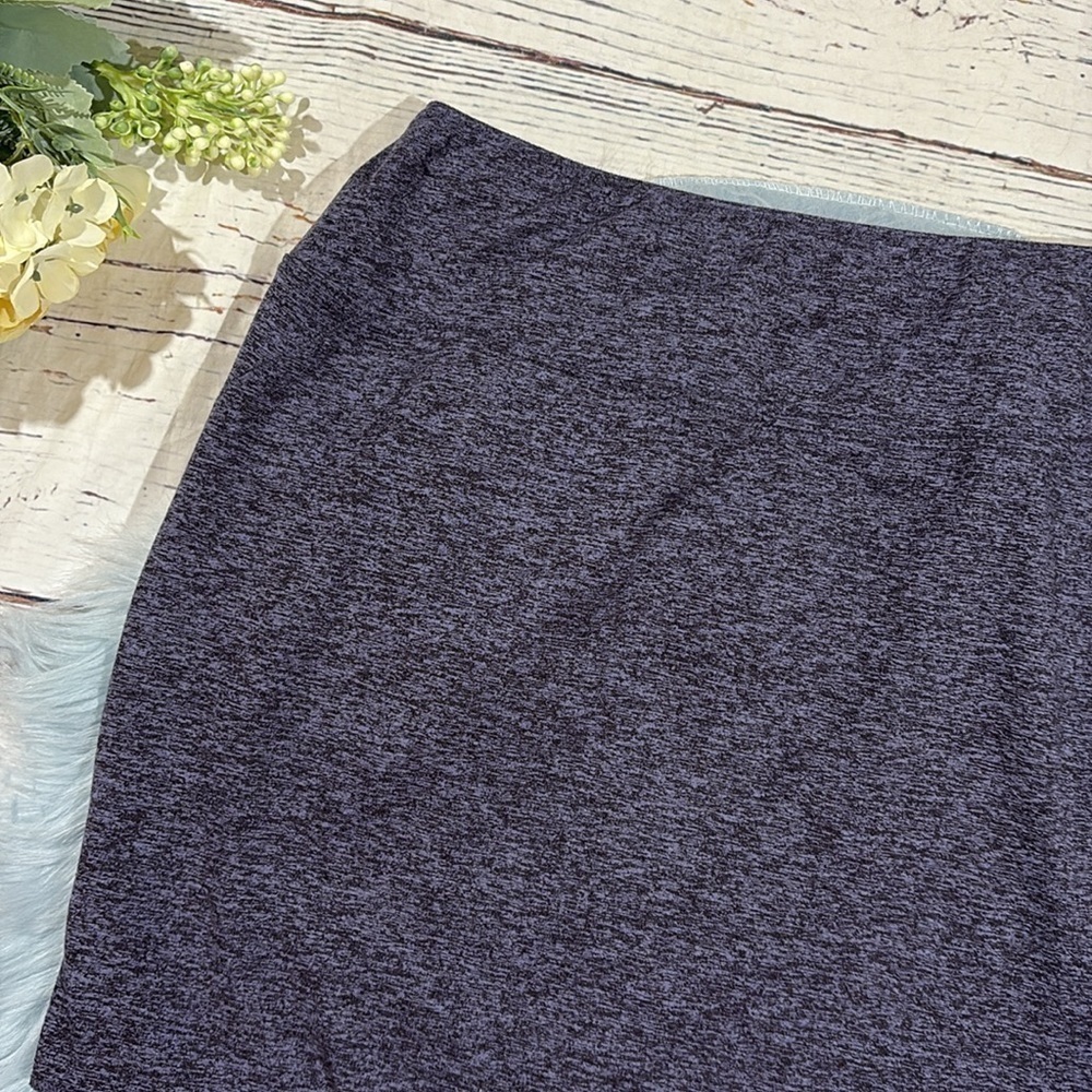 Oiselle Purple Spacedye Mini Active Lounge Skirt - Picture 3 of 8